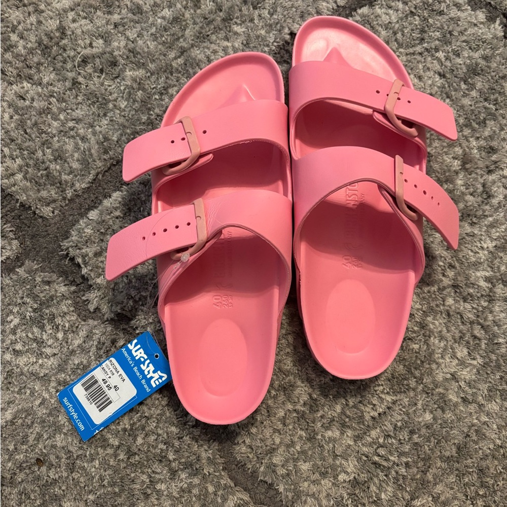 Birkenstock Pink Sandals Minimalist Design